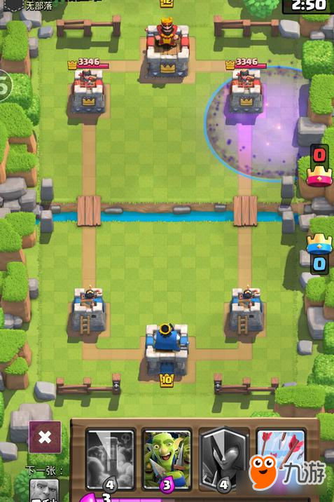 《皇室战争》骷髅召唤新手实战技巧 零氪胖巫