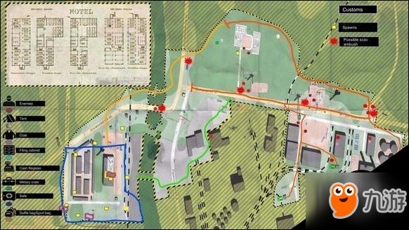 逃离塔科夫地图资料详解 逃离塔科夫攻略大全