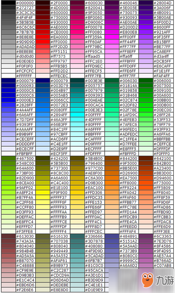 《球球大作战》颜色代码怎么用 颜色代码用法