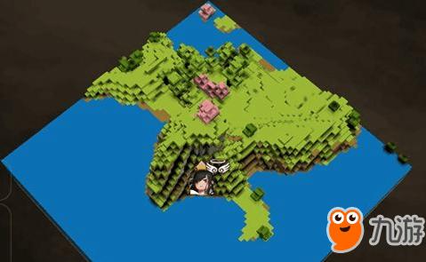 《迷你世界》新版本竹林桃林地形码大全 地图