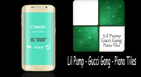 Lil Pump Gucci Gang - Piano Tiles