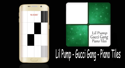 Lil Pump Gucci Gang - Piano Tiles