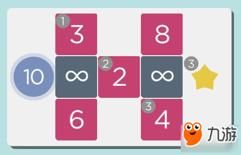 数字迷阵简单难度第3关三星通关攻略