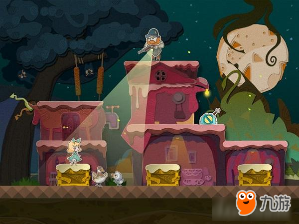 打开《纸片少女》,如同翻阅一本立体童话书