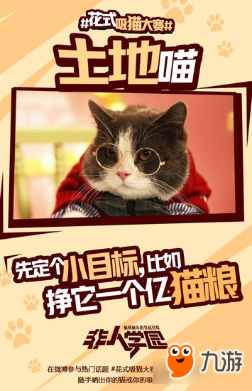 去猫岛开黑《非人学园》开启花式吸猫大赛