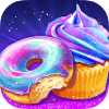 Rainbow Galaxy Mirror Desserts Maker Cooking Games加速器免费下载