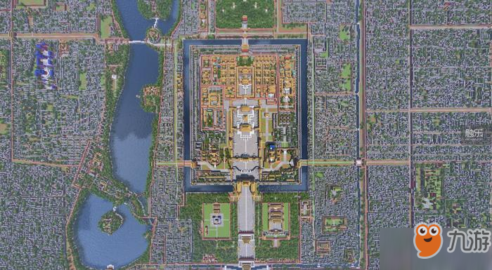 《我的世界》修一座故宫需要多少个方块