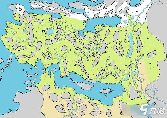 骑马与砍杀2完整地图汇总分享完整地图一览