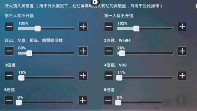 和平精英ss9赛季灵敏度怎么设置ss9赛季灵敏度设置教程