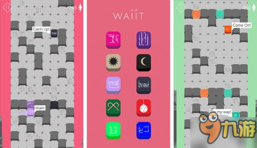 小方块在迷宫之中移动《Waiit》正式登陆移动平台