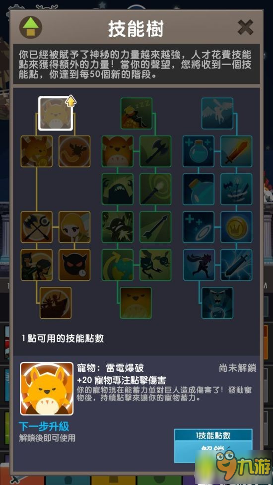 点杀泰坦2TapTitans2技能加点攻略