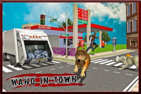 Crazy Wolf City Revenge截图2