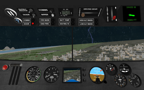 Airplane Pilot Simulator 3D截圖1