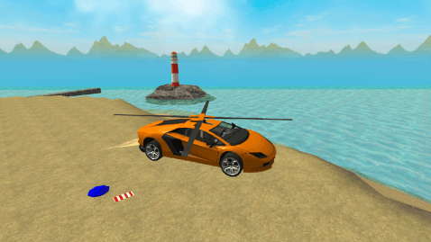 San Andreas Helicopter Car 3D截图5