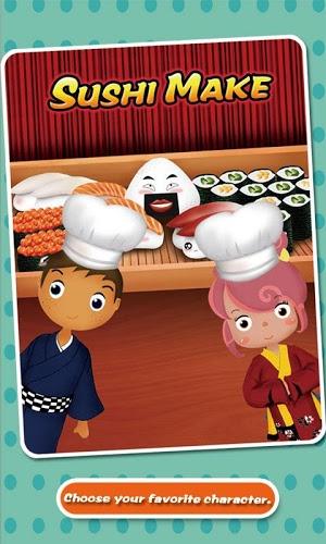学做寿司&儿童烹饪游戏截图5
