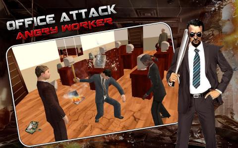 Office Attack : Angry Worker截图3