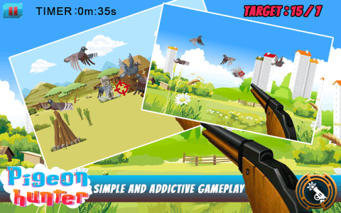 Pigeon Attack:Shooting game截图5