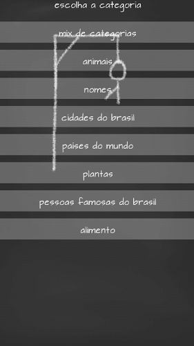 劊子手游戲 Hangman game (Brazilian)截圖4