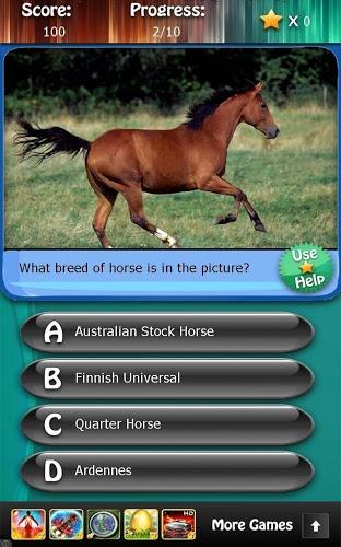 Horse Breeds and Pony Quiz HD截图5