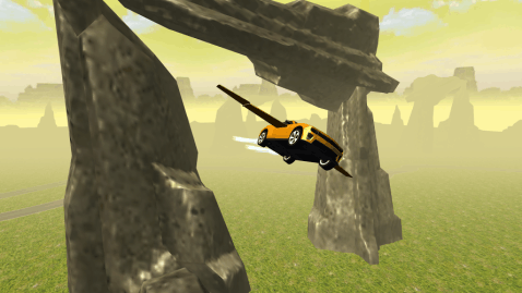 Flying Muscle Car Simulator 3D截图