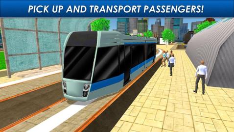 Speed Tram Driver Simulator 3D截圖5