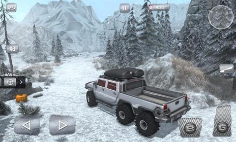 Snow Driving Offroad 6x6 Truck截图5