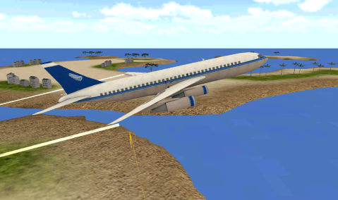 飞行模拟：3D客机截图1