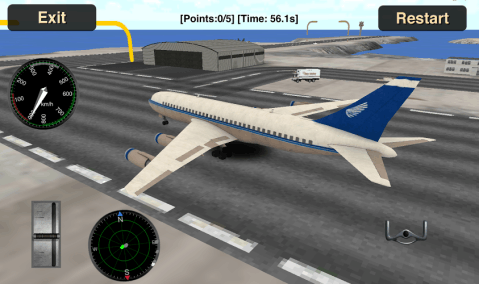 飞行模拟：3D客机截图0