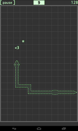 蛇形贪吃蛇截图