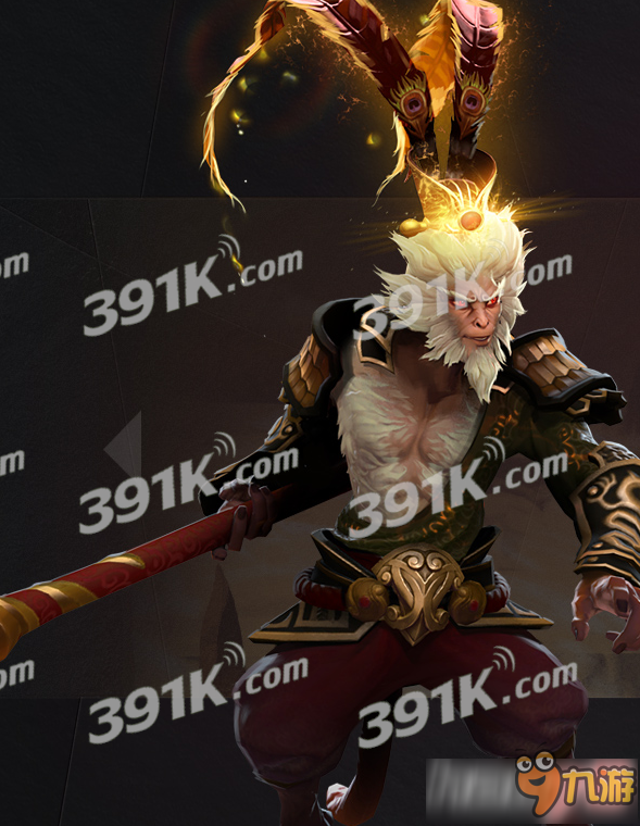 《dota2》斗魚TV和你一起看大圣至寶擎天大圣4形態(tài)