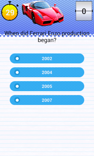 Quiz for Ferrari Enzo Fans截图