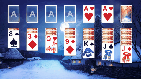 Solitaire ❄️截图