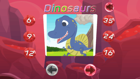 孩子恐龙拼图截图2