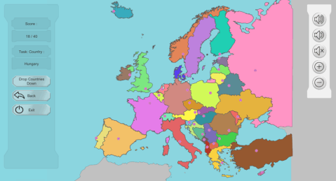 Europe Map Puzzle Free截图5