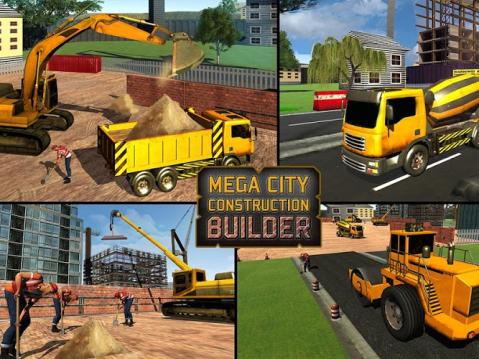 Mega City Construction Builder截图2