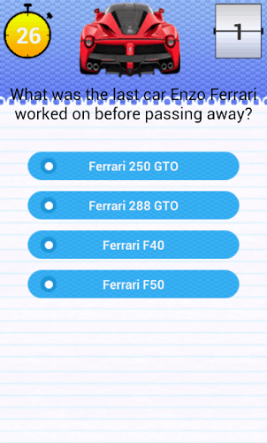 Quiz for Ferrari Fans截图3