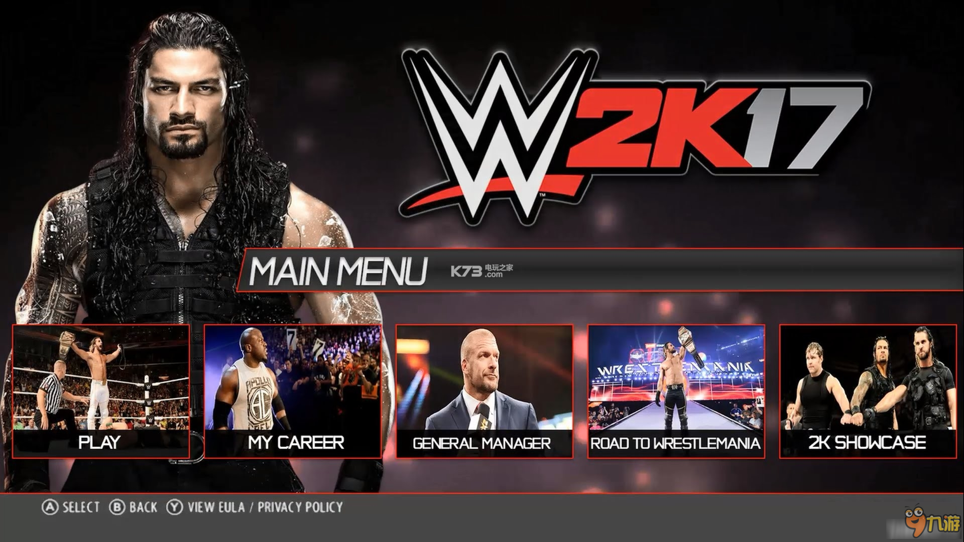 《WWE2K17》配置要求一览表截图