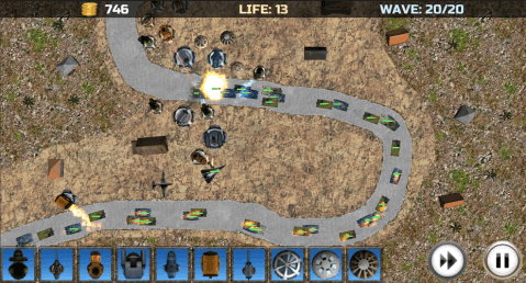 Tower Defense: Turrets Lite截圖5