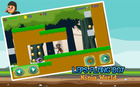 Leps Flying Boy - Ninja World截图