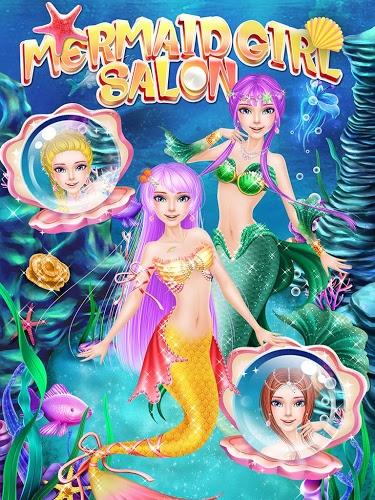 Mermaid Girl Salon-Girls Games截图4