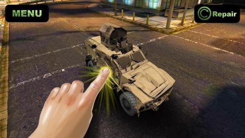 Simulator Crush War Car截图