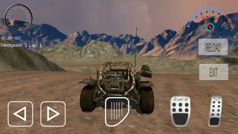 Buggy race desert截图5