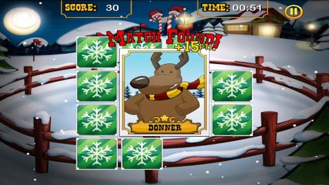 Reindeer Match'Em Up™ HD截图5