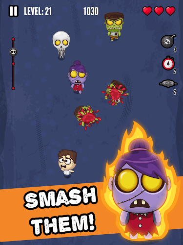 Zombie Invasion - Smash 'em!截圖1