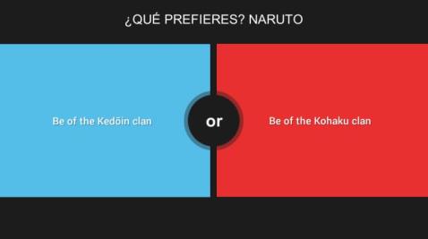 Would You Rather - Naruto截图5