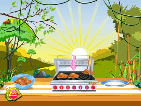 烤鱼烹饪游戏截图2