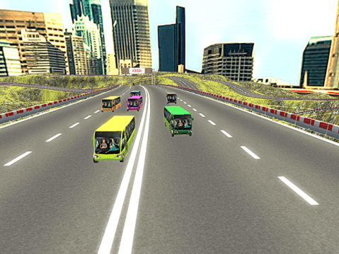 Hill Climb Bus Hill Racing截图2