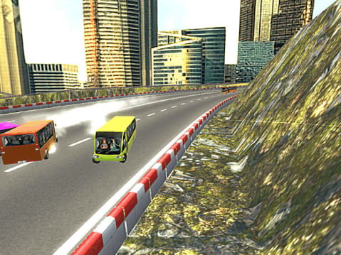 Hill Climb Bus Hill Racing截图