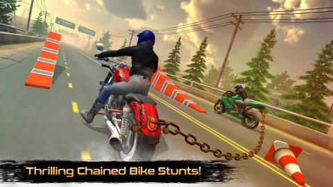 Chained Bikes Racing 3D截图1