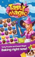 Tasty Magic: Free sweet match 3 puzzle for dessert截图5